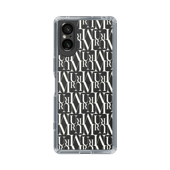 Slim Protection Case［ MURUA - Monogram - White ］