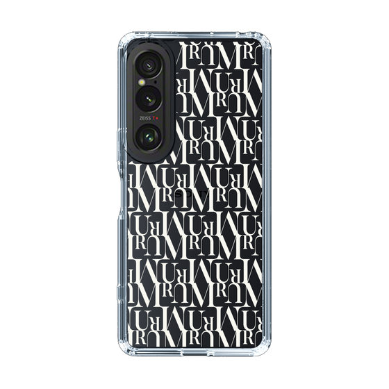 Slim Protection Case［ MURUA - Monogram - White ］