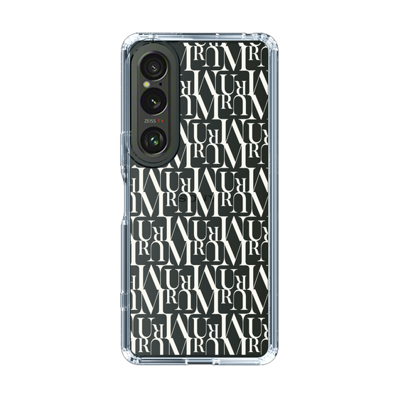 Slim Protection Case［ MURUA - Monogram - White ］
