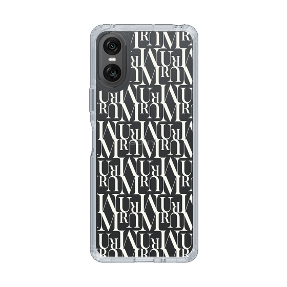 Slim Protection Case［ MURUA - Monogram - White ］