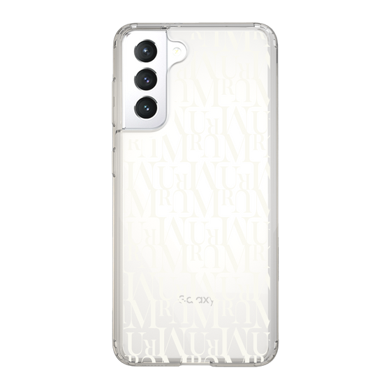 Slim Protection Case［ MURUA - Monogram - White ］
