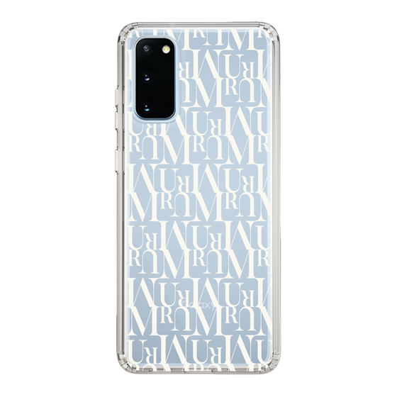 Slim Protection Case［ MURUA - Monogram - White ］