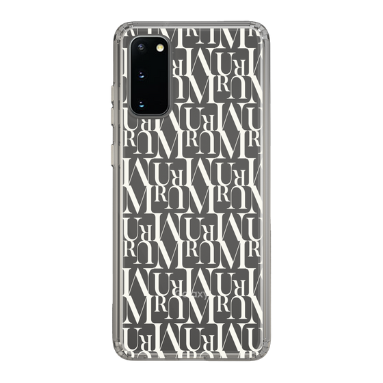 Slim Protection Case［ MURUA - Monogram - White ］