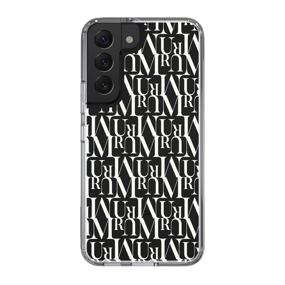 Slim Protection Case［ MURUA - Monogram - White ］