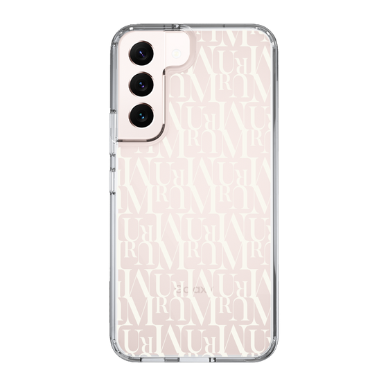 Slim Protection Case［ MURUA - Monogram - White ］