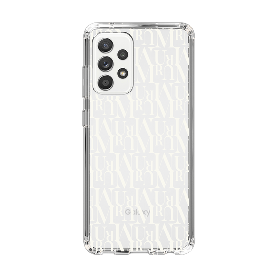Slim Protection Case［ MURUA - Monogram - White ］