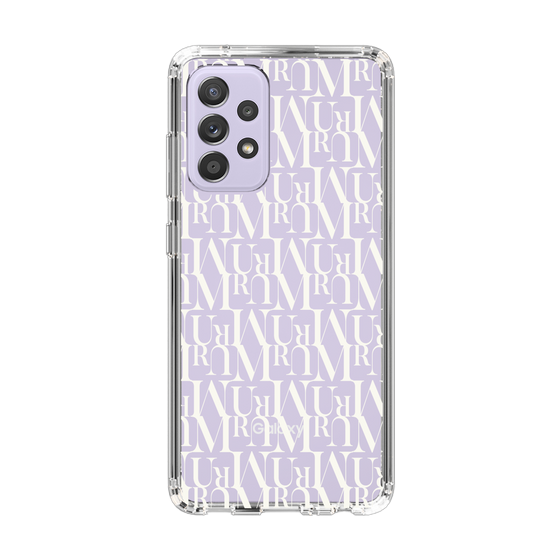 Slim Protection Case［ MURUA - Monogram - White ］