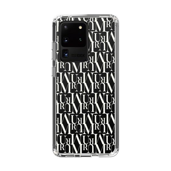Slim Protection Case［ MURUA - Monogram - White ］