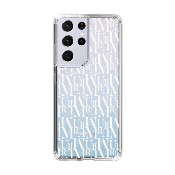 Slim Protection Case［ MURUA - Monogram - White ］