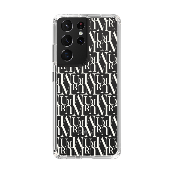Slim Protection Case［ MURUA - Monogram - White ］
