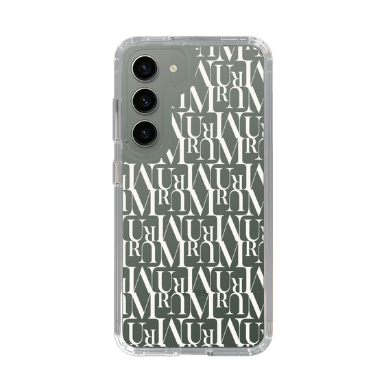Slim Protection Case［ MURUA - Monogram - White ］