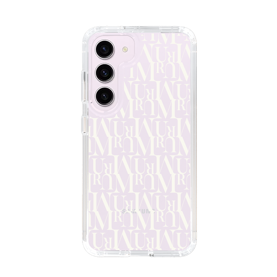 Slim Protection Case［ MURUA - Monogram - White ］
