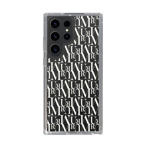 Slim Protection Case［ MURUA - Monogram - White ］