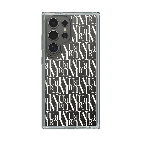 Slim Protection Case［ MURUA - Monogram - White ］