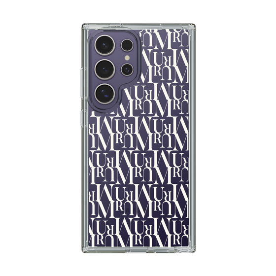 Slim Protection Case［ MURUA - Monogram - White ］