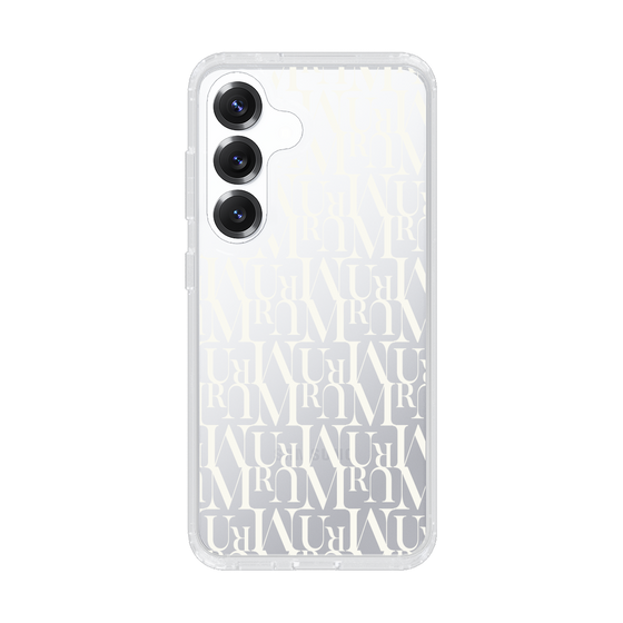 Slim Protection Case［ MURUA - Monogram - White ］
