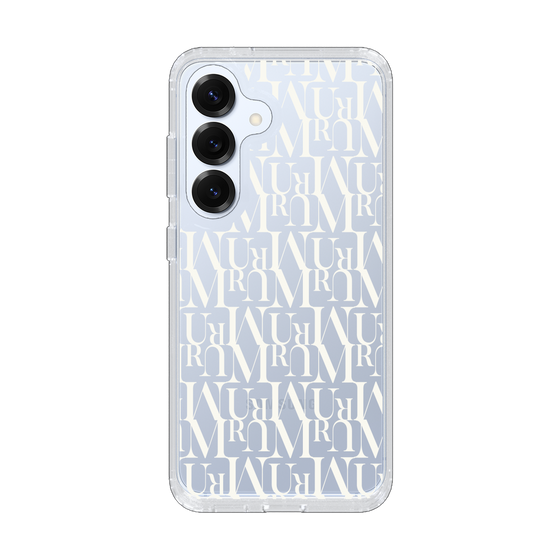 Slim Protection Case［ MURUA - Monogram - White ］