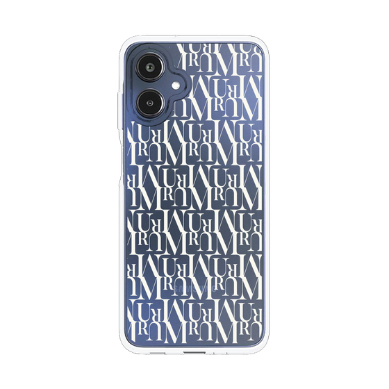 Slim Protection Case［ MURUA - Monogram - White ］