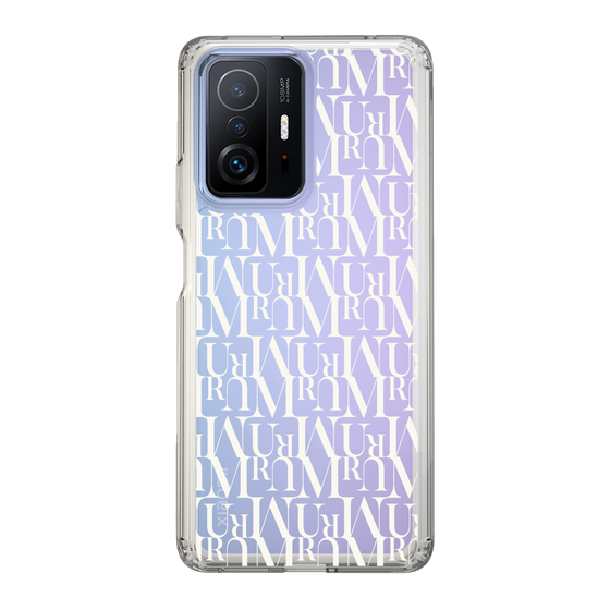 Slim Protection Case［ MURUA - Monogram - White ］