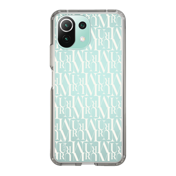 Slim Protection Case［ MURUA - Monogram - White ］