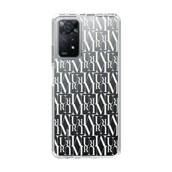 Slim Protection Case［ MURUA - Monogram - White ］