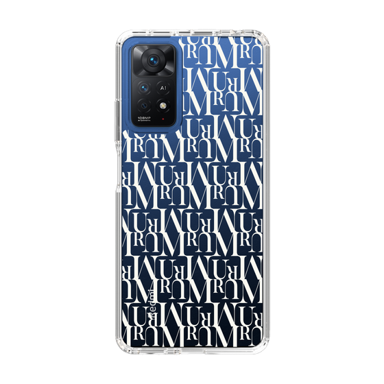 Slim Protection Case［ MURUA - Monogram - White ］
