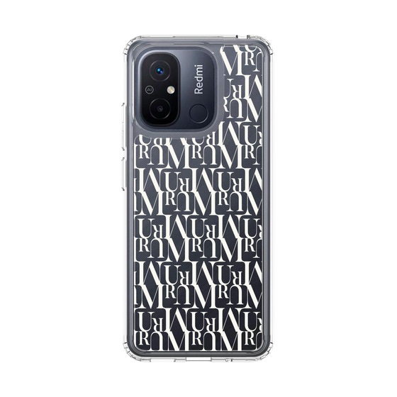 Slim Protection Case［ MURUA - Monogram - White ］