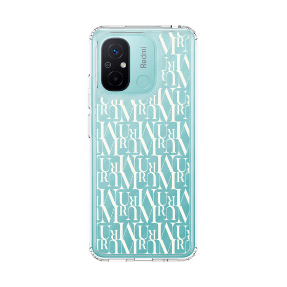 Slim Protection Case［ MURUA - Monogram - White ］