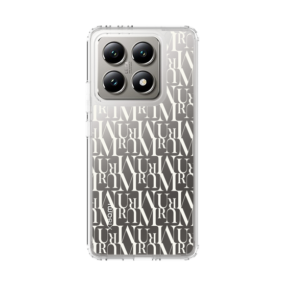 Slim Protection Case［ MURUA - Monogram - White ］