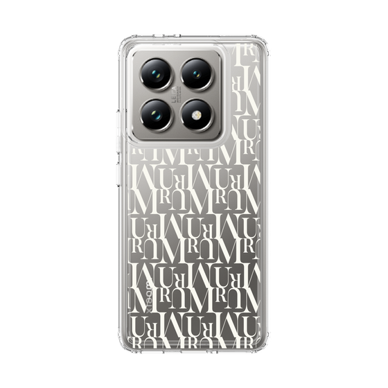 Slim Protection Case［ MURUA - Monogram - White ］