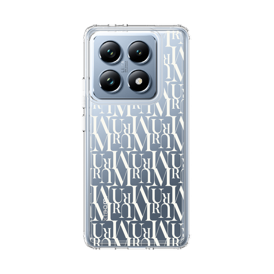 Slim Protection Case［ MURUA - Monogram - White ］