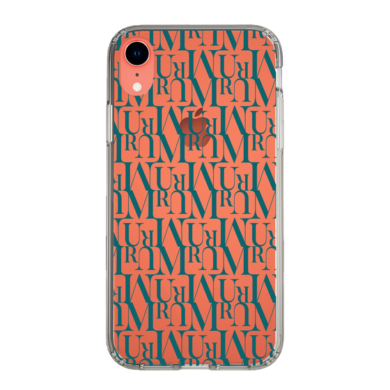 Slim Protection Case［ MURUA - Monogram - Green ］