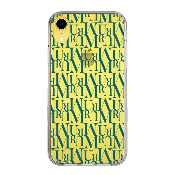 Slim Protection Case［ MURUA - Monogram - Green ］