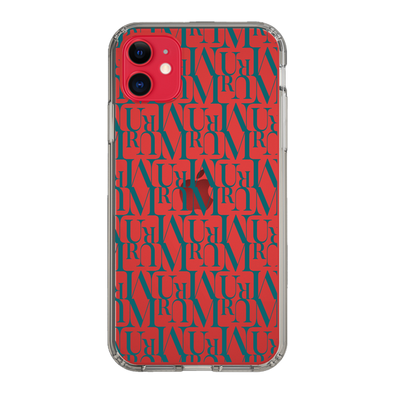 Slim Protection Case［ MURUA - Monogram - Green ］