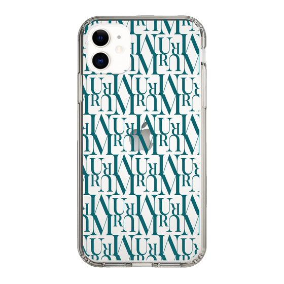 Slim Protection Case［ MURUA - Monogram - Green ］