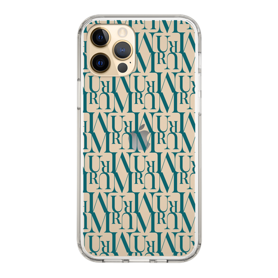 Slim Protection Case［ MURUA - Monogram - Green ］