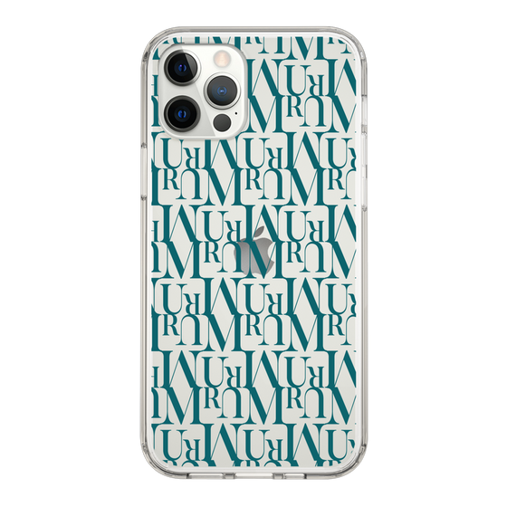 Slim Protection Case［ MURUA - Monogram - Green ］
