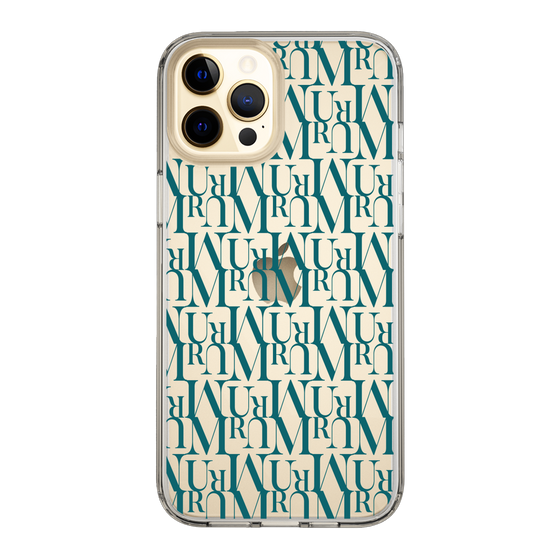 Slim Protection Case［ MURUA - Monogram - Green ］