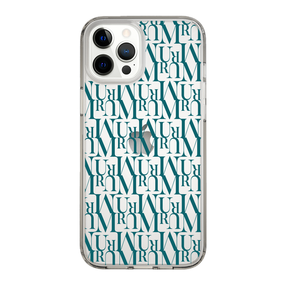 Slim Protection Case［ MURUA - Monogram - Green ］