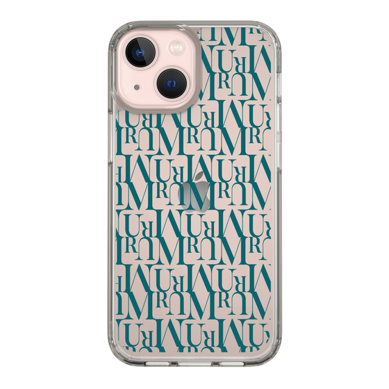 Slim Protection Case［ MURUA - Monogram - Green ］