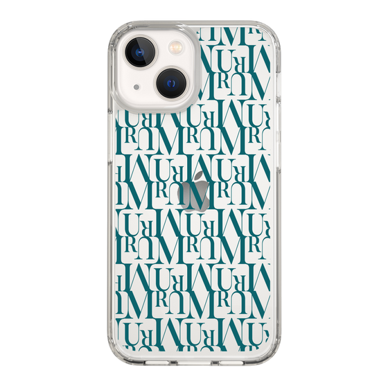 Slim Protection Case［ MURUA - Monogram - Green ］