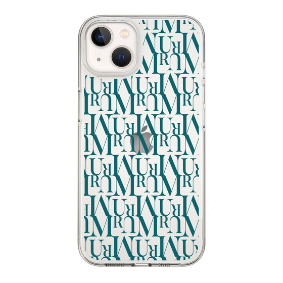 Slim Protection Case［ MURUA - Monogram - Green ］