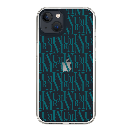 Slim Protection Case［ MURUA - Monogram - Green ］