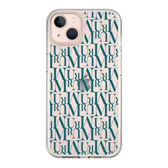 Slim Protection Case［ MURUA - Monogram - Green ］