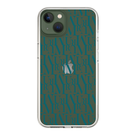 Slim Protection Case［ MURUA - Monogram - Green ］