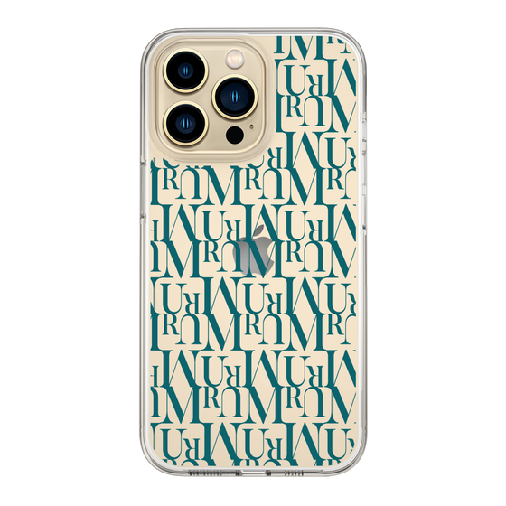 Slim Protection Case［ MURUA - Monogram - Green ］