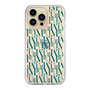 Slim Protection Case［ MURUA - Monogram - Green ］