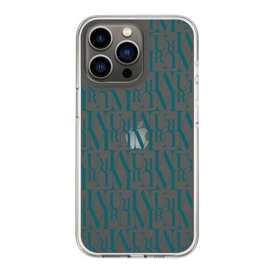 Slim Protection Case［ MURUA - Monogram - Green ］