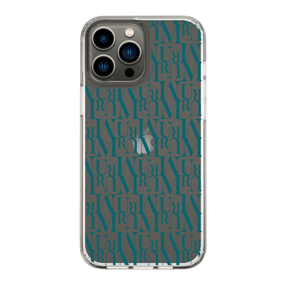 Slim Protection Case［ MURUA - Monogram - Green ］