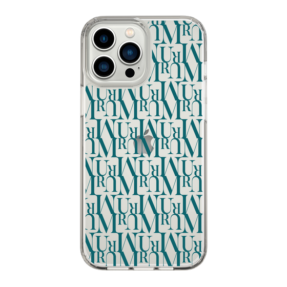 Slim Protection Case［ MURUA - Monogram - Green ］